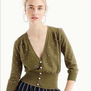 J crew cardigan